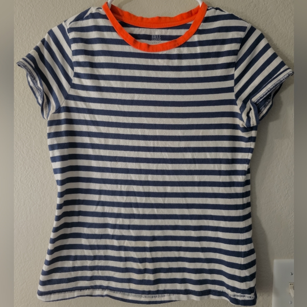 Small Striped Falls Creek Short Sleeve T-Shirt